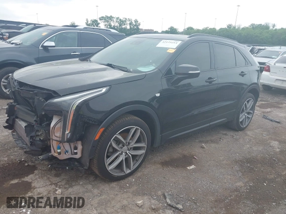 2019 Cadillac XT4 FWD Sport with VIN 1GYFZER48KF102076, listed as a IAAI auction lot 42125214 with 45,315 mi miles and . Bid and sale history available at carsss.com. Image 18.