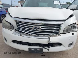 2014 Infiniti QX80 with VIN JN8AZ2NF1E9552567, listed as a IAAI auction lot 40608266 with 94,809 mi miles. Bid and sale history available at carsss.com. Image 6.