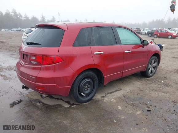 2007 Acura RDX Tech Pkg with VIN 5J8TB185X7A013356, listed as a IAAI auction lot 41840956 with 232,418 mi miles. Bid and sale history available at carsss.com. Image 4.