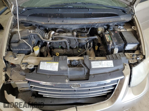 2007 Chrysler Town & Country LWB LX with VIN 2A4GP44R77R272503, listed as a Copart auction lot 53731584 with 140,136 mi miles and Salvage Title. Bid and sale history available at carsss.com. Image 12.
