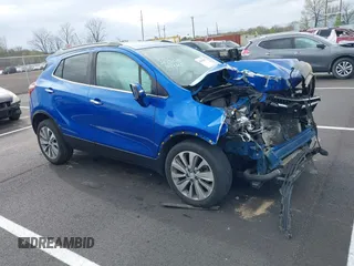 2018 Buick Encore Preferred with VIN KL4CJASB1JB685365, listed as a IAAI auction lot 41883400 with 89,912 mi miles and . Bid and sale history available at carsss.com. Image 1.
