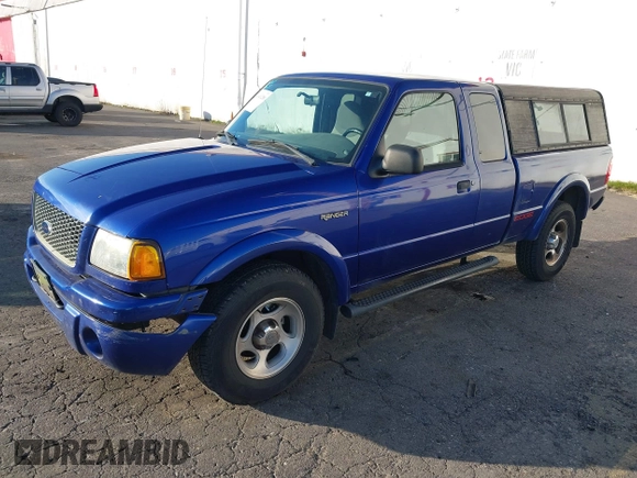 2002 Ford Ranger XL Fleet with VIN 1FTZR45E12PB66501, listed as a IAAI auction lot 41401200 with 136,634 mi miles. Bid and sale history available at carsss.com. Image 17.
