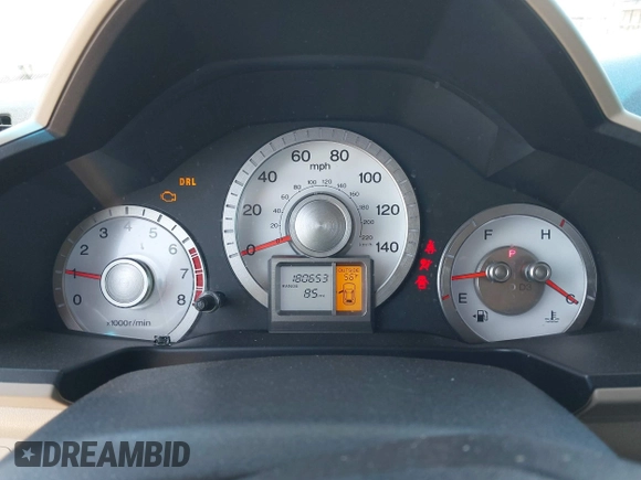 2010 Honda Pilot EX with VIN 5FNYF3H4XAB001380, listed as a IAAI auction lot 42090547 with 180,653 mi miles and . Bid and sale history available at carsss.com. Image 7.