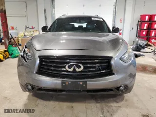 2015 Infiniti QX70 with VIN JN8CS1MW2FM483363, listed as a Copart auction lot 56015284 with 0 mi miles. Bid and sale history available at carsss.com. Image 5.