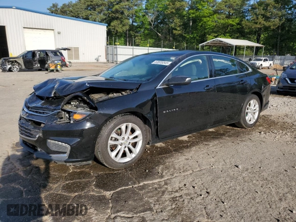 2016 Chevrolet Malibu LT with VIN 1G1ZE5ST1GF344160, listed as a Copart auction lot 53835345 with 193,925 mi miles and Salvage Title. Bid and sale history available at DreamBid. Image 1.