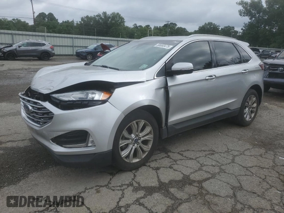2019 Ford Edge Titanium с VIN 2FMPK3K95KBB22694, выставлен на аукционе Copart как лот 58660475 с пробегом 144 615 миль миль и Списание • Salvage title. История ставок и продаж доступна на DreamBid. Изображение 1.
