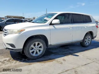 2013 Toyota Highlander with VIN 5TDZK3EH5DS139240, listed as a Copart auction lot 49343535 with 244,406 mi miles and Salvage Title. Bid and sale history available at carsss.com. Image 1.