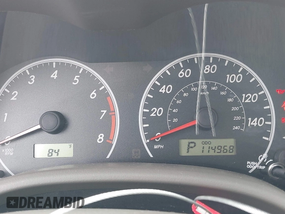 2010 Toyota Corolla with VIN 2T1BU4EE9AC271901, listed as a IAAI auction lot 42634424 with 114,968 mi miles and . Bid and sale history available at DreamBid. Image 7.