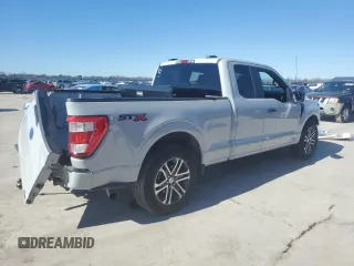 2023 Ford F-150 XL with VIN 1FTEX1CP8PKE67066, listed as a Copart auction lot 43730895 with 24,895 mi miles and Clean title. Bid and sale history available at DreamBid. Image 3.