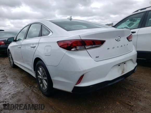2019 Hyundai Sonata SE with VIN 5NPE24AF6KH737736, listed as a Copart auction lot 52187314 with 26,200 mi miles and Clean Title. Bid and sale history available at DreamBid. Image 2.