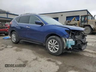 2019 Nissan Rogue SL with VIN 5N1AT2MT8KC801459, listed as a Copart auction lot 52626485 with 100,202 mi miles and Salvage Title. Bid and sale history available at DreamBid. Image 4.