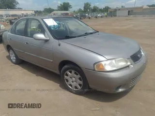 2001 Nissan Sentra GXE z VIN 3N1CB51D61L500385, wystawiony jako IAAI lot #28091277 z przebiegiem 172 807 mil mil oraz . Historia ofert i sprzedaży dostępna na DreamBid. Obrazek 1.