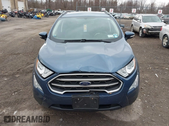 2022 Ford EcoSport SE with VIN MAJ6S3GL3NC469553, listed as a IAAI auction lot 41854545 with 40,339 mi miles and . Bid and sale history available at DreamBid. Image 12.