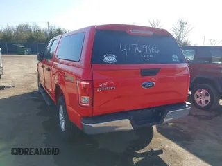 2017 Ford F-150 XL with VIN 1FTEW1EF0HKD97975, listed as a IAAI auction lot 41769666 with 120,697 mi miles. Bid and sale history available at carsss.com. Image 3.