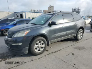 2014 Chevrolet Traverse LS z VIN 1GNKRFED5EJ191307, wystawiony jako Copart lot #55033625 z przebiegiem Nie podano mil oraz Czysty tytuł • Clean title. Historia ofert i sprzedaży dostępna na DreamBid. Obrazek 1.
