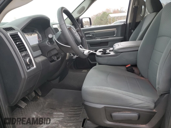 2018 Ram 1500 SLT with VIN 1C6RR7GG7JS319532, listed as a Copart auction lot 79462684 with 116,415 mi miles and Salvage title. Bid and sale history available at DreamBid. Image 7.