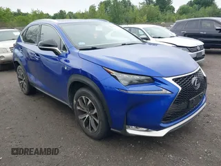 2015 Lexus NX 200t with VIN JTJBARBZ1F2005384, listed as a IAAI auction lot 42669007 with 144,037 mi miles and . Bid and sale history available at DreamBid. Image 1.