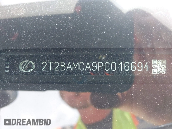 2023 Lexus RX 350 с VIN 2T2BAMCA9PC016694, выставлен на аукционе IAAI как лот 42253318 с пробегом Не указан миль и . История ставок и продаж доступна на DreamBid. Изображение 9.