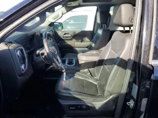2019 GMC Sierra 1500 SLT with VIN 1GTU9DEL0KZ112829, listed as a Copart auction lot 76674524 with 91,747 mi miles and Salvage Title. Bid and sale history available at carsss.com. Image 7.