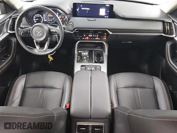 2025 Mazda CX-70 Preferred with VIN JM3KJBHD2S1115616, listed as a Copart auction lot 53986885 with 18,047 mi miles and Clean Title. Bid and sale history available at DreamBid. Image 8.