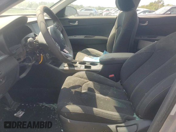 2019 Kia Optima LX with VIN 5XXGT4L3XKG300293, listed as a Copart auction lot 57469874 with 87,824 mi miles and Salvage title. Bid and sale history available at DreamBid. Image 7.