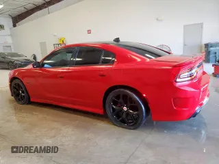 2019 Dodge Charger R/T z VIN 2C3CDXCT1KH597971, wystawiony jako Copart lot #58144295 z przebiegiem 90 772 mil mil oraz Czysty tytuł • Clean title. Historia ofert i sprzedaży dostępna na DreamBid. Obrazek 2.