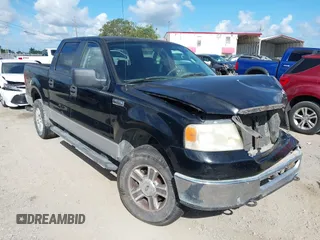 2006 Ford F-150 XLT with VIN 1FTPW14556KB50031, listed as a IAAI auction lot 42267041 with 279,571 mi miles and . Bid and sale history available at DreamBid. Image 1.