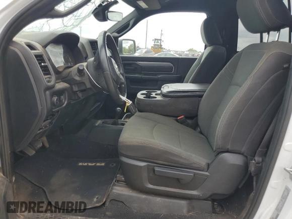 2022 Ram 2500 Tradesman with VIN 3C6MR5AJ2NG402981, listed as a Copart auction lot 69225254 with 31,321 mi miles and Salvage Title. Bid and sale history available at carsss.com. Image 7.