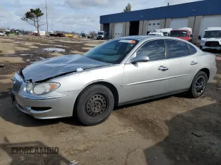 2008 Buick LaCrosse CX with VIN 2G4WC582281199374, listed as a Copart auction lot 50570495 with 165,395 mi miles and Salvage Title. Bid and sale history available at carsss.com. Image 1.