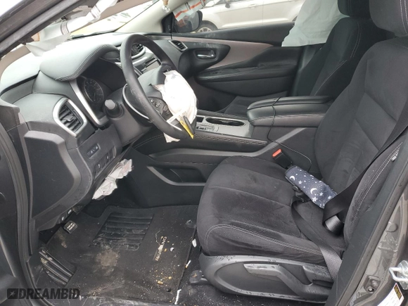 2022 Nissan Murano S with VIN 5N1AZ2AS4NC123565, listed as a Copart auction lot 80870634 with 31,719 mi miles and Salvage Title. Bid and sale history available at carsss.com. Image 7.
