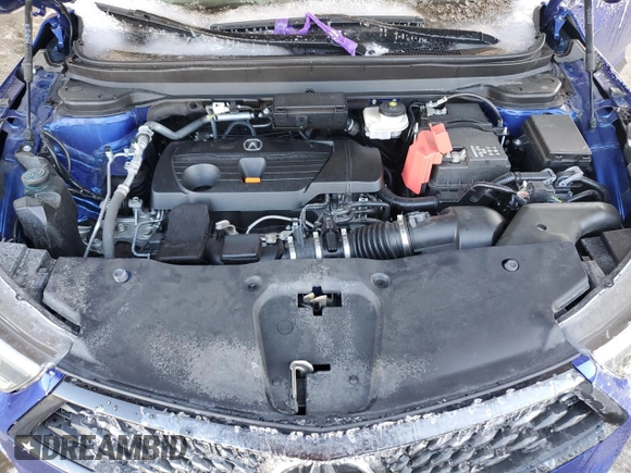2023 Acura RDX w/A-Spec Package with VIN 5J8TC2H63PL001498, listed as a Copart auction lot 44694815 with 28,569 mi miles and Salvage title. Bid and sale history available at DreamBid. Image 12.