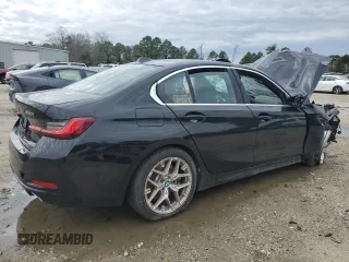 2025 BMW 3 Series 330i xDrive with VIN 3MW89CW08S8F07431, listed as a Copart auction lot 47358775 with 2,695 mi miles and Non Repairable. Bid and sale history available at carsss.com. Image 3.