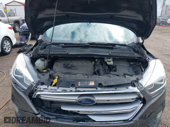 2017 Ford Escape SE with VIN 1FMCU9GD4HUE45193, listed as a IAAI auction lot 42055861 with 154,961 mi miles and . Bid and sale history available at DreamBid. Image 10.
