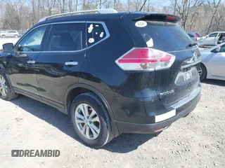 2016 Nissan Rogue SL with VIN 5N1AT2MV9GC889401, listed as a IAAI auction lot 42094458 with 186,546 mi miles and . Bid and sale history available at DreamBid. Image 3.