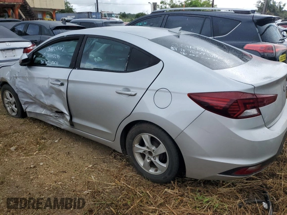 2019 Hyundai Elantra SE with VIN KMHD74LF4KU840259, listed as a Copart auction lot 78598844 with Not Provided miles and Salvage Title. Bid and sale history available at DreamBid. Image 2.