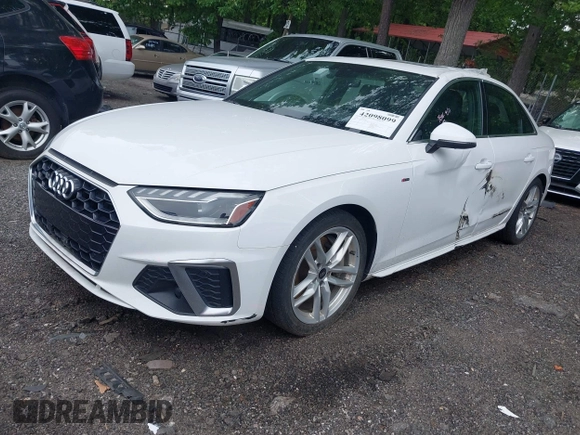 2023 Audi A4 S line Premium Plus with VIN WAUEAAF47PN001966, listed as a IAAI auction lot 42098099 with 47,131 mi miles and . Bid and sale history available at DreamBid. Image 17.