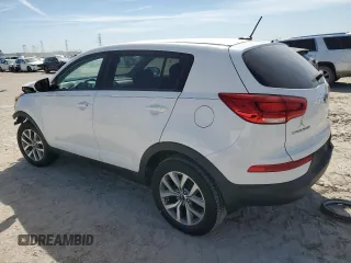 2015 Kia Sportage LX with VIN KNDPB3AC3F7701067, listed as a Copart auction lot 48159175 with 196,064 mi miles and Salvage Title. Bid and sale history available at carsss.com. Image 2.