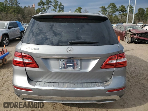 2015 Mercedes-Benz M 350 with VIN 4JGDA5JB6FA460273, listed as a Copart auction lot 47134095 with 96,554 mi miles and Salvage Title. Bid and sale history available at DreamBid. Image 6.