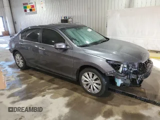 2013 Honda Accord EX-L with VIN 1HGCR2F8XDA170363, listed as a Copart auction lot 50372295 with 111,213 mi miles and Salvage Title. Bid and sale history available at DreamBid. Image 4.