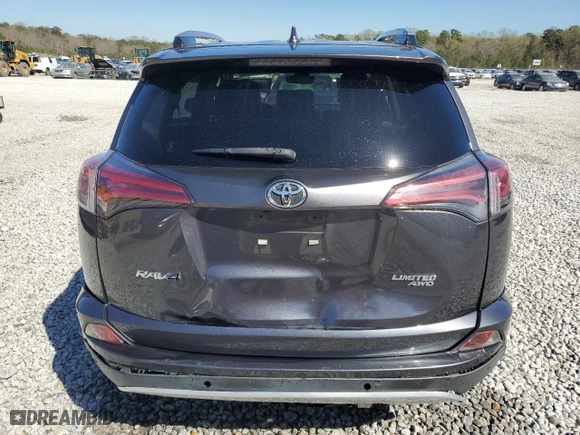 2017 Toyota RAV4 Limited with VIN JTMDFREV6HD202483, listed as a Copart auction lot 49951735 with 120,948 mi miles and Salvage Title. Bid and sale history available at carsss.com. Image 6.