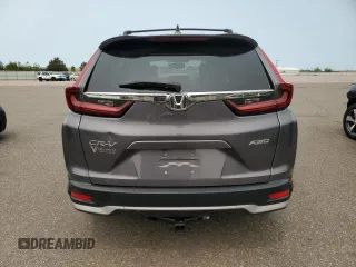 2020 Honda CR-V EX-L z VIN 5J6RW2H87LL019508, wystawiony jako Copart lot #59014035 z przebiegiem 112 061 mil mil oraz Szkoda całkowita • Salvage title. Historia ofert i sprzedaży dostępna na DreamBid. Obrazek 6.