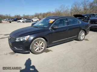 2017 Volkswagen Passat 1.8T S with VIN 1VWAT7A38HC052593, listed as a Copart auction lot 53720235 with 129,662 mi miles and Clean Title. Bid and sale history available at carsss.com. Image 1.