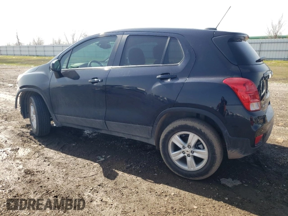 2022 Chevrolet Trax LS with VIN KL7CJNSM9NB503252, listed as a Copart auction lot 44749785 with 20,015 mi miles and Salvage Title. Bid and sale history available at carsss.com. Image 2.