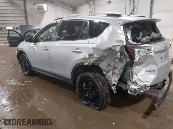 2015 Toyota RAV4 LE with VIN JTMBFREV4FJ037488, listed as a IAAI auction lot 41524052 with 155,544 mi miles and . Bid and sale history available at carsss.com. Image 3.