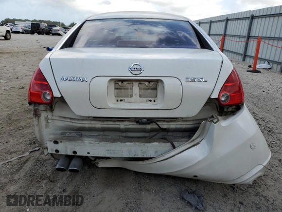 2007 Nissan Maxima 3.5 SL with VIN 1N4BA41E67C865254, listed as a Copart auction lot 52240255 with 138,611 mi miles and Salvage Title. Bid and sale history available at carsss.com. Image 6.