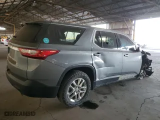 2021 Chevrolet Traverse LS with VIN 1GNEVFKW4MJ230675, listed as a Copart auction lot 84076174 with 116,789 mi miles and Salvage Title. Bid and sale history available at carsss.com. Image 3.