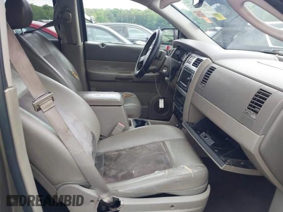 2007 Dodge Durango Limited with VIN 1D8HD58297F561090, listed as a IAAI auction lot 42213252 with 242,703 mi miles and . Bid and sale history available at DreamBid. Image 5.
