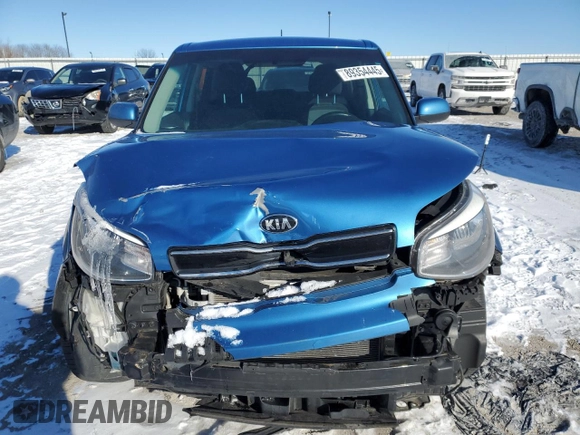 2018 Kia Soul + with VIN KNDJP3A52J7583546, listed as a Copart auction lot 89354445 with 54,941 mi miles and Salvage Title. Bid and sale history available at carsss.com. Image 5.