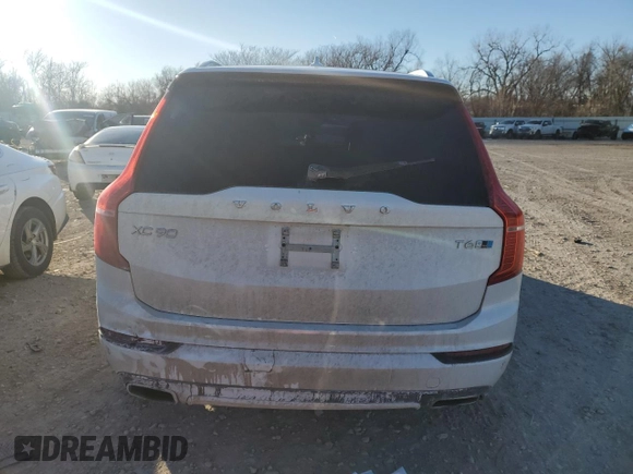 2018 Volvo XC90 R-Design with VIN YV4A22PM9J1390169, listed as a Copart auction lot 41739125 with 99,103 mi miles and Salvage Title. Bid and sale history available at carsss.com. Image 6.