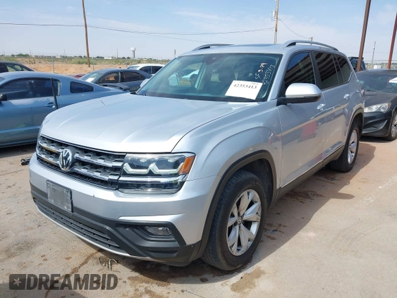 2018 Volkswagen Atlas SEL with VIN 1V2MR2CAXJC537383, listed as a IAAI auction lot 42353413 with 121,626 mi miles and . Bid and sale history available at DreamBid. Image 18.